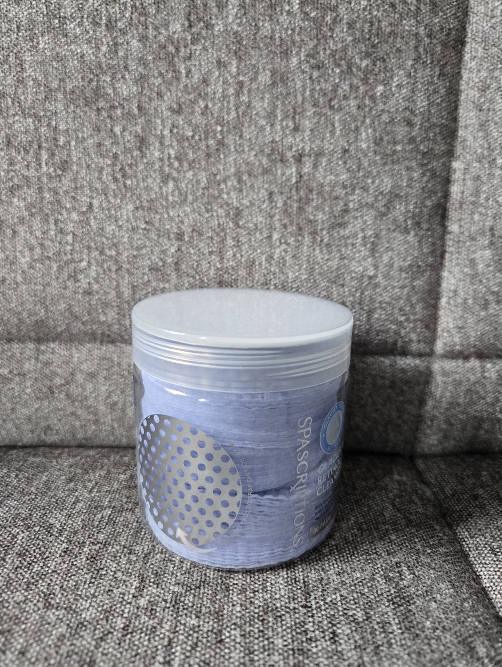 SpaScriptions | Glacier Water + Retinol Cleansing Pads 80 Count